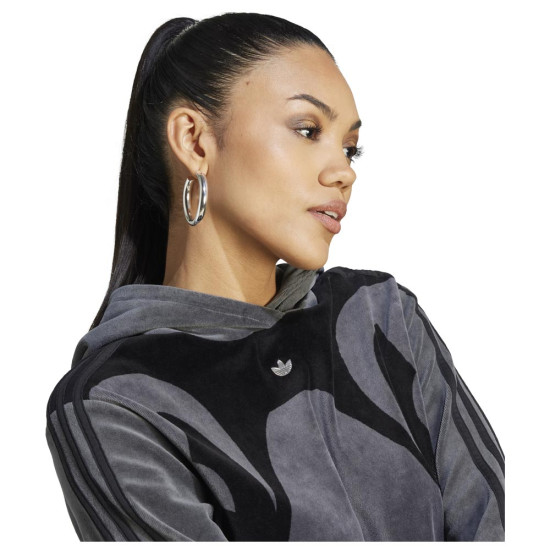 Adidas Γυναικείο φούτερ Cut Line Hoodie Velour